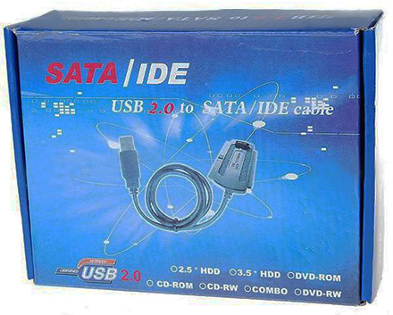 Комплект для подключения IDE/SATA винчестера к USB