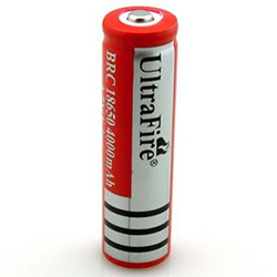 Литий-ионный аккумулятор UltraFire 18650 4000мАч с защитой