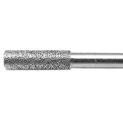 Цилиндрическая алмазная шарошка диаметр 4 мм GRIT 150