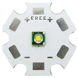Светодиод CREE XP-E R3 (холодный) на алюминиевой базе 20мм