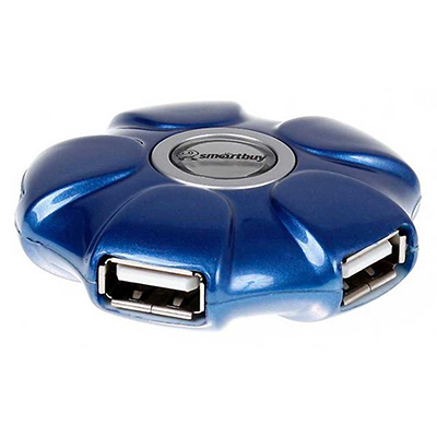 Разветвитель Smartbuy UFO 2.0 USB 1 -> 4 SBHA-143