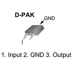 Линейный стабилизатор напряжения 78M05 +5 вольт D-PAK