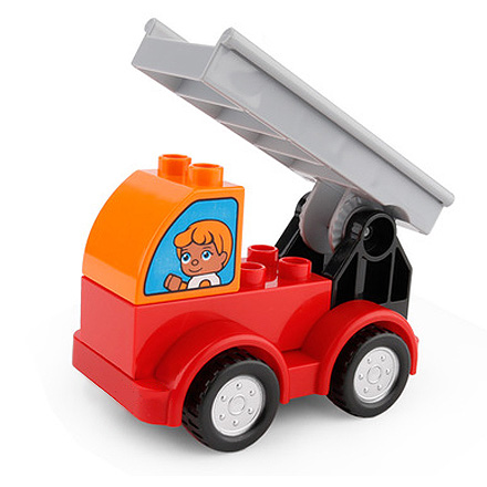 Лестница пожарной машины – детали, совместимые с Лего дупло