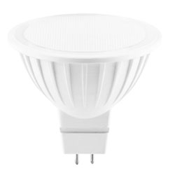 Светодиодная лампа «Онлайт» 5 ватт с цоколем GU5.3, 220 вольт, 3000K