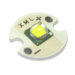 Светодиод CREE XM-L T6 белый 7000K, 10 ватт, 1020 люмен, 16 мм