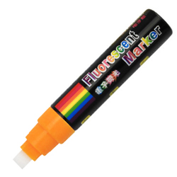 Толстый оранжевый флуоресцентный маркер 10 мм для LED досок