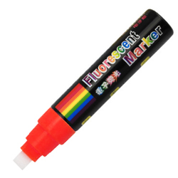 Толстый красный флуоресцентный маркер 10 мм для LED досок