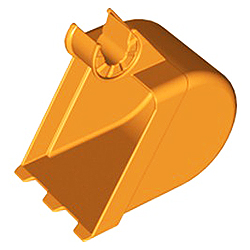 Ковш экскаватора – деталь конструктора, совместимая с Lego Toolo