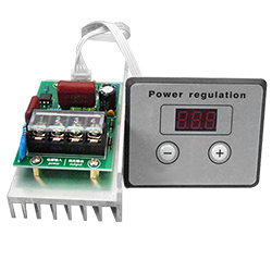 Сетевой регулятор мощности (димер) 220 вольт до 6000 ватт, цифр