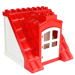 Крыша с мансардой – детали, совместимые с Лего дупло