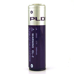 Литий-ионный аккумулятор PLD 18650 2400мАч с защитой