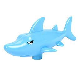 Акула – фигурка, совместимая с конструктором Лего дупло