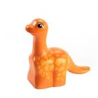 Оранжевый брахиозавр, детёныш – фигурка, совместимая с Лего дупло