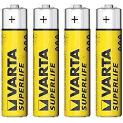 Батарейка VARTA SUPERLIFE R03 1,5V, солевая