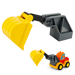 Ковш экскаватора — детали, совместимые с Лего дупло