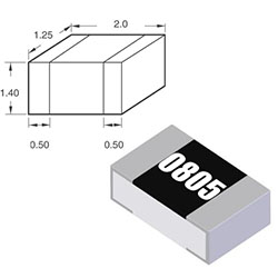 0805 резистор 1 кОм (102)