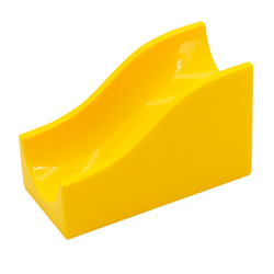 Желоб-горка жёлтая, совместимый с Лего дупло