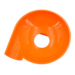 Оранжевая воронка – элемент трека для шариков, совместим с Лего дупло