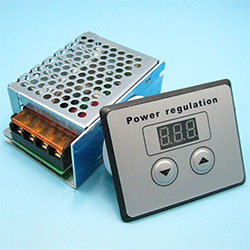 Сетевой регулятор мощности (диммер) 220 вольт, 4000 ватт цифровой