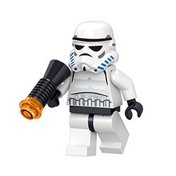 Имперский штурмовик — фигурка, совместимая с конструктором Лего