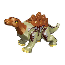 Небольшой динозавр №6 — фигурка, совместимая с конструктором Лего