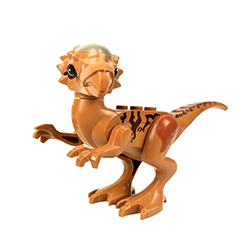 Небольшой динозавр №10 — фигурка, совместимая с конструктором Лего