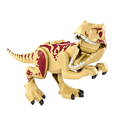 Небольшой динозавр №11 — фигурка, совместимая с конструктором Лего