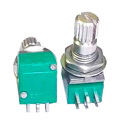 Резистор переменный сдвоенный RV097 50 кОм