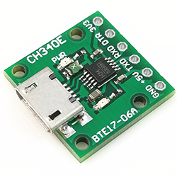 Преобразователь USB-TTL на основе CH340E