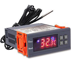 Термостат STC-3000 на нагревание/охлаждение, питание 220 вольт