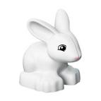 Белый кролик – фигурка Лего дупло