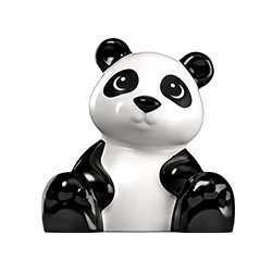 Детёныш панды – фигурка Лего дупло