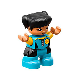 Девочка в гидрокостюме – фигурка Лего дупло