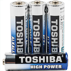 Батарейка Toshiba High Power Alkaline АА, LR6 1,5V