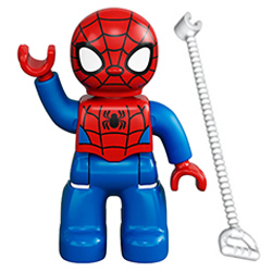Человек-паук (+ паутина) – фигурка Лего дупло