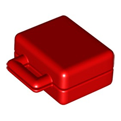 Красный чемодан Лего дупло