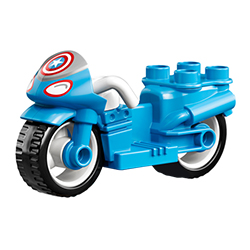Мотоцикл капитана Америки Лего дупло