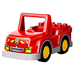 Пожарная машина легковая Лего дупло