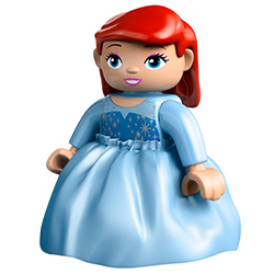 Принцесса Ариэль – фигурка Лего дупло Б/У