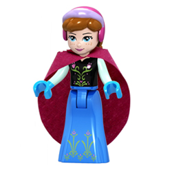Анна — фигурка, совместимая с конструктором Лего
