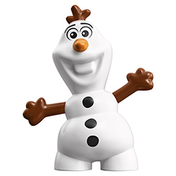 Снеговичок Олаф – фигурка Лего дупло