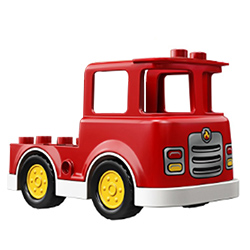 Пожарная машина Лего дупло