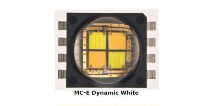 Светодиод CREE MC-E Dynamic white, белый, четырёхъядерный