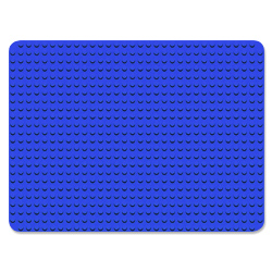 Огромная синяя пластина 32х24, совместимая с Lego DUPLO