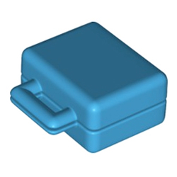 Голубой чемодан Лего дупло
