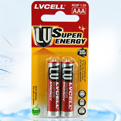 Батарейка AA LVCell R06 Super Heavy Duty 1.5 вольта