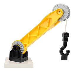Стрела башенного крана, совместимая с Лего дупло