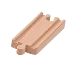 Короткий прямой элемент для деревянной железной дороги Ikea
