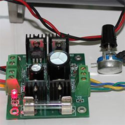 Диммер (ШИМ регулятор, 20А) для эл. двигателей, ламп, LED лент