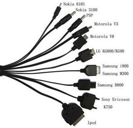 Универсальный зарядный кабель USB